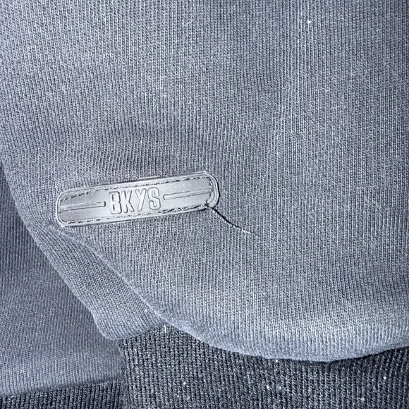 BKYS Sweatshirt Mens Large Black Lucky Charm Bunny Graphic Pullover Crewneck - Picture 8 of 9